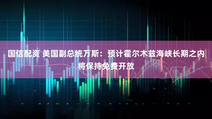 国信配资 美国副总统万斯：预计霍尔木兹海峡长期之内将保持免费开放